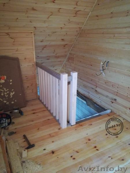 Дачная сосновая лестница . Выгодная цена. Гарантия - Изображение #3, Объявление #1612223