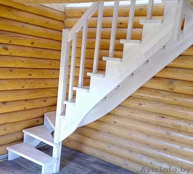 Качественная лестница из металла дерева и стекла. - Изображение #3, Объявление #1612812