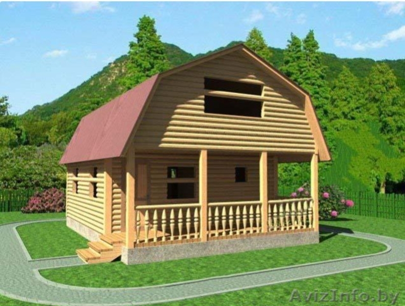 Сруб Бани 6х8 м из профилированного бруса "Глория" - Изображение #1, Объявление #1613091
