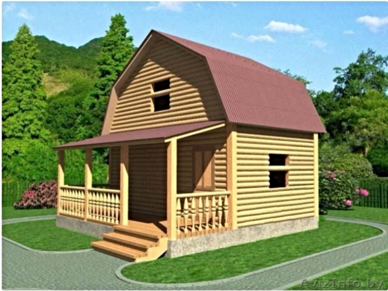 Сруб Дома Витольд 6х6 м из бруса недорого продаю - Изображение #1, Объявление #1613099