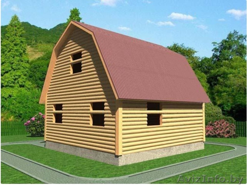 Сруб Дома Герман 7,5х6 м из профилированного бруса недорого - Изображение #4, Объявление #1613101