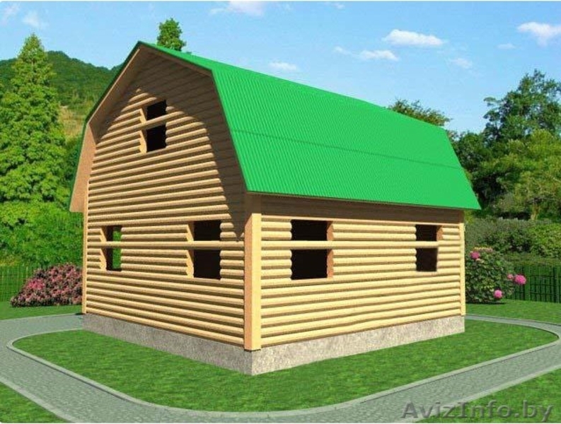 Сркб Дома даниил новый из бруса недорого продаю 6х6 м - Изображение #2, Объявление #1613102