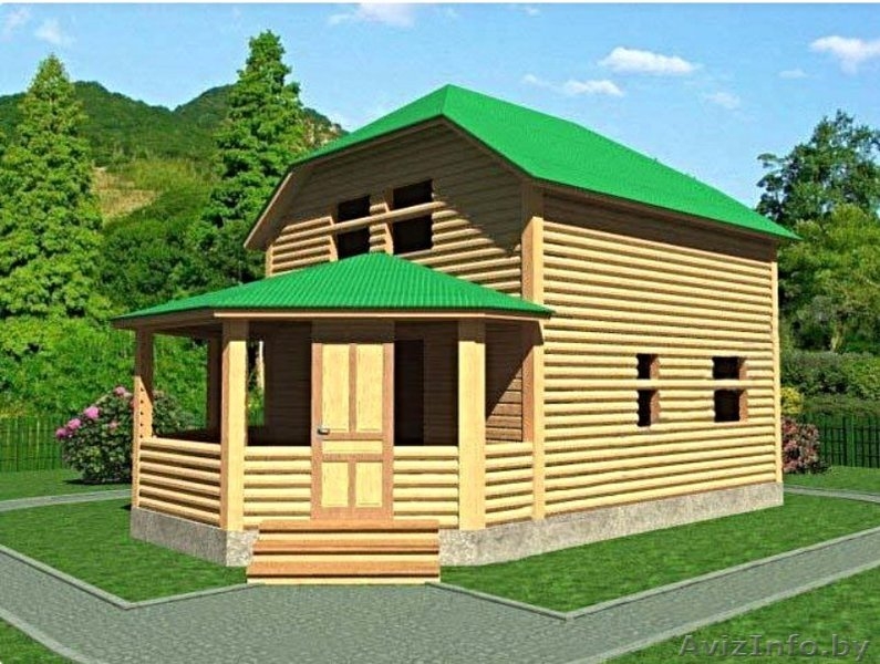 Сруб Дома 6х9 м из профилированного бруса Назар - Изображение #1, Объявление #1613107