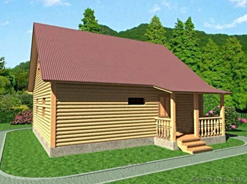 Сруб Дома 8.5 на 9.5 платон из профилированного бруса - Изображение #5, Объявление #1613110