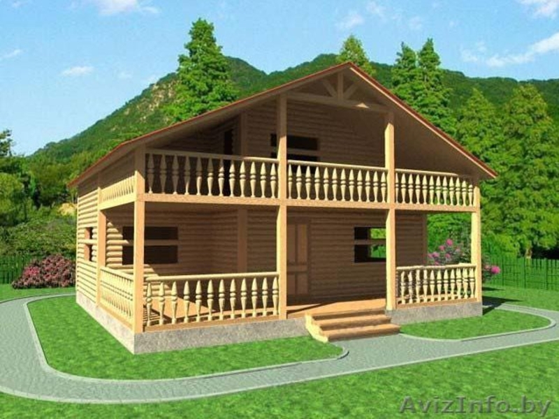 Сруб Дома 9х8 м из профилированного бруса Мирослав - Изображение #5, Объявление #1613112