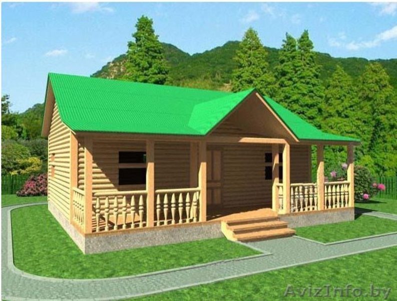 Сруб Дома Филипп 9х8 м из профилированного бруса - Изображение #1, Объявление #1613114
