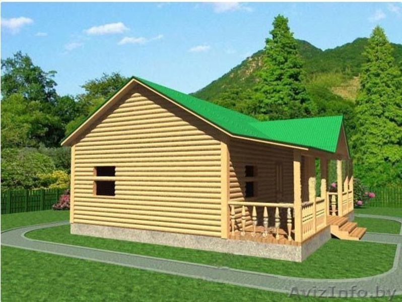 Сруб Дома Филипп 9х8 м из профилированного бруса - Изображение #2, Объявление #1613114