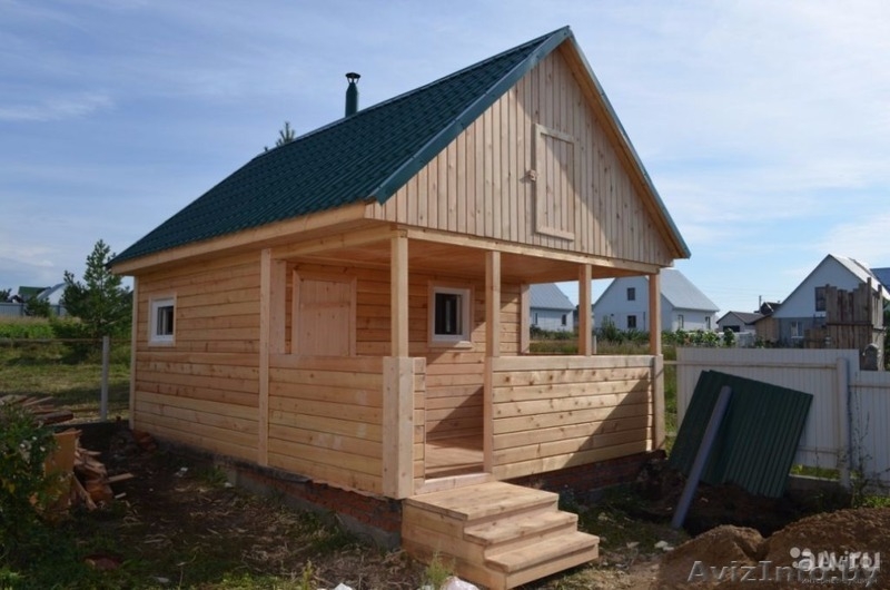 Аксинья Сруб Бани из бруса 6х7.5 м с установкой - Изображение #1, Объявление #1613117