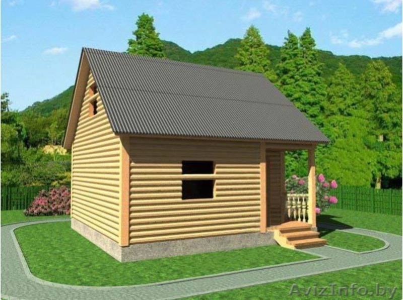 Аксинья Сруб Бани из бруса 6х7.5 м с установкой - Изображение #3, Объявление #1613117