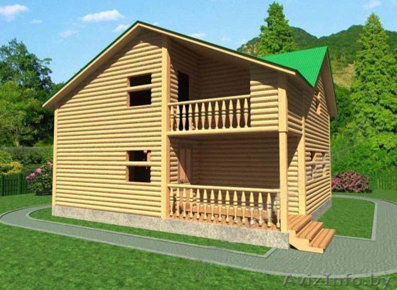 Сруб Дома Мирон 10,5х8,5 м из бруса установка Ивенец - Изображение #1, Объявление #1613213