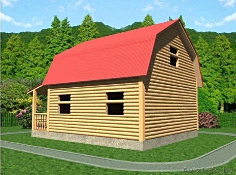 Дом Садовый для дач Марсель сруб 6х7м из бруса с установкой - Изображение #2, Объявление #1613243