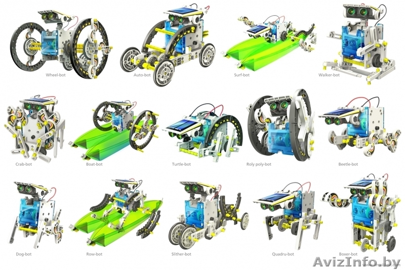 Солнечный робот-конструктор Solar 14 в 1 - Изображение #3, Объявление #1613269