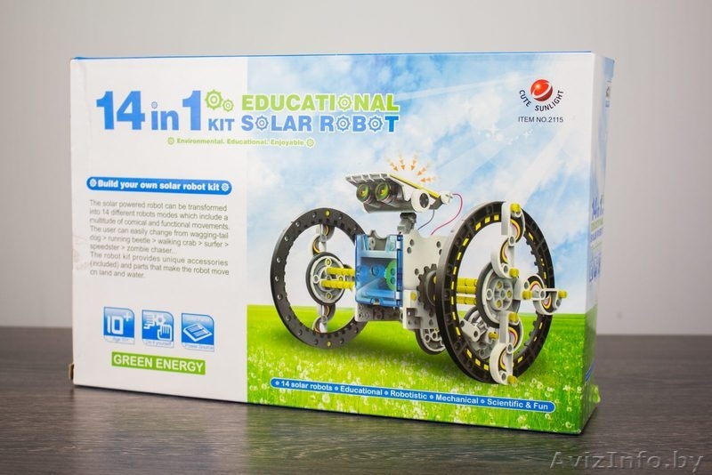 Солнечный робот-конструктор Solar 14 в 1 - Изображение #5, Объявление #1613269