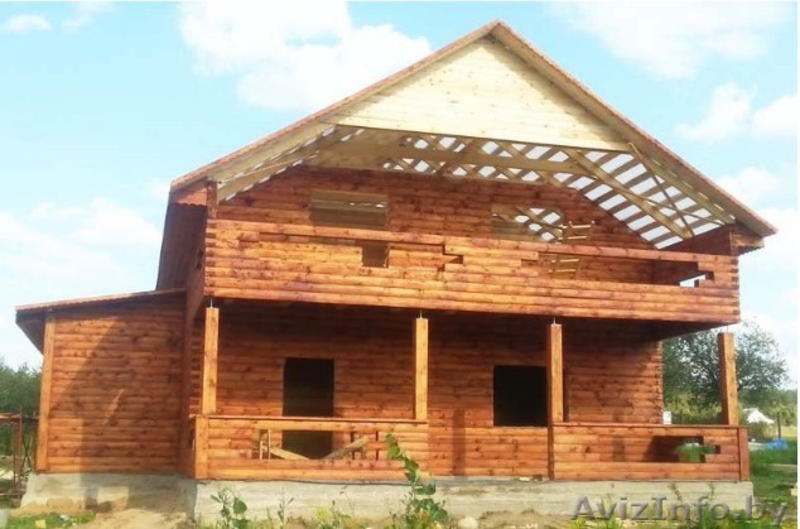 Дом-Баня из бруса готовые срубы с установкой-10 дней недорого Логойск - Изображение #3, Объявление #1616356