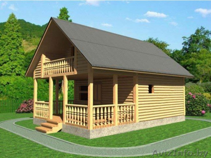 Баня из бруса Валерия 5,5х8 Сруб с установкой-доставкой Минск и район. - Изображение #1, Объявление #1617234