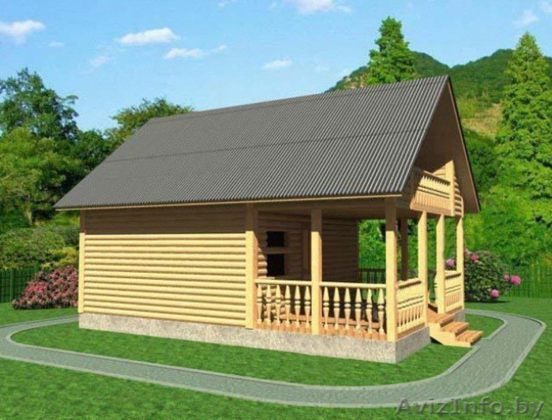 Баня из бруса Валерия 5,5х8 Сруб с установкой-доставкой Минск и район. - Изображение #3, Объявление #1617234