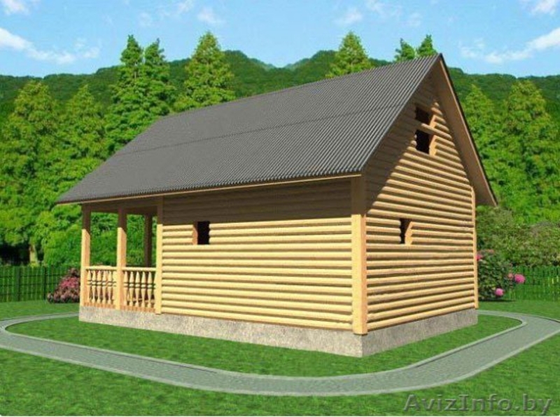 Баня из бруса Валерия 5,5х8 Сруб с установкой-доставкой Минск и район. - Изображение #4, Объявление #1617234
