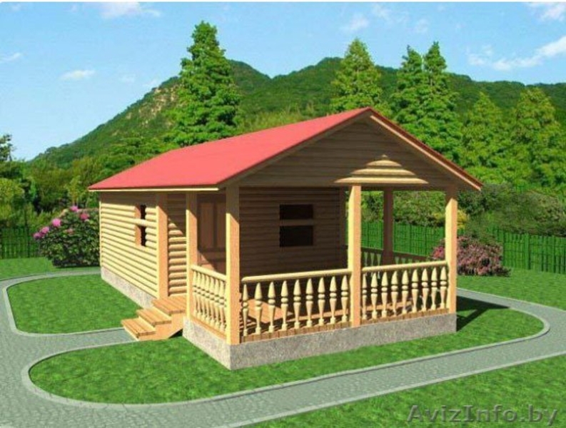 Баня из бруса Стефания 10х4.5 Сруб установка-доставка Минск и район. - Изображение #2, Объявление #1617244