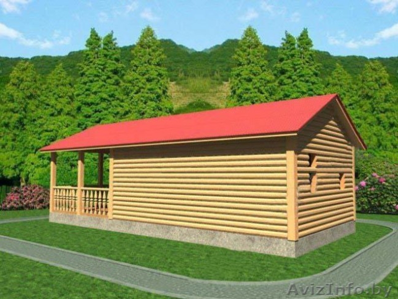 Баня из бруса Стефания 10х4.5 Сруб установка-доставка Минск и район. - Изображение #5, Объявление #1617244