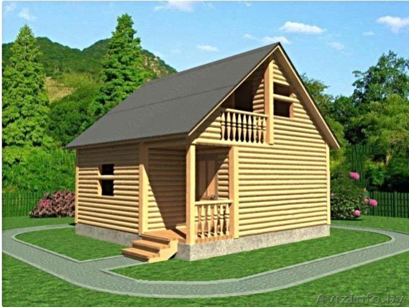 Баня из бруса Аксинья 6х7.5 Сруб установка-доставка Минск и район. - Изображение #1, Объявление #1617245