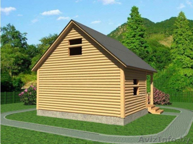 Баня из бруса Аксинья 6х7.5 Сруб установка-доставка Минск и район. - Изображение #4, Объявление #1617245