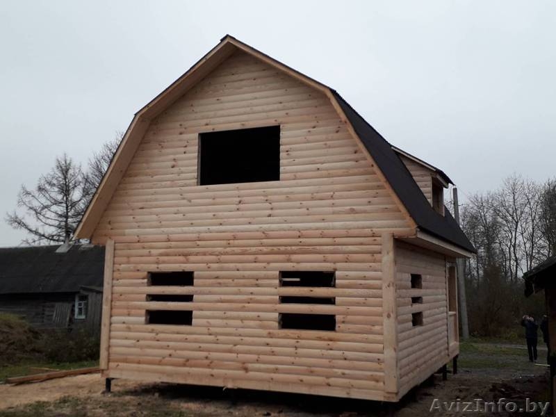 Дом из бруса Эмиль 6х8 м сруб с установкой в Дзержинске и районе - Изображение #2, Объявление #1618458