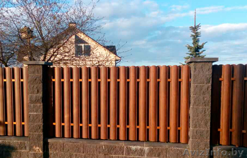 Металлоштакетник Европланка - Хит продаж. - Изображение #3, Объявление #1620195