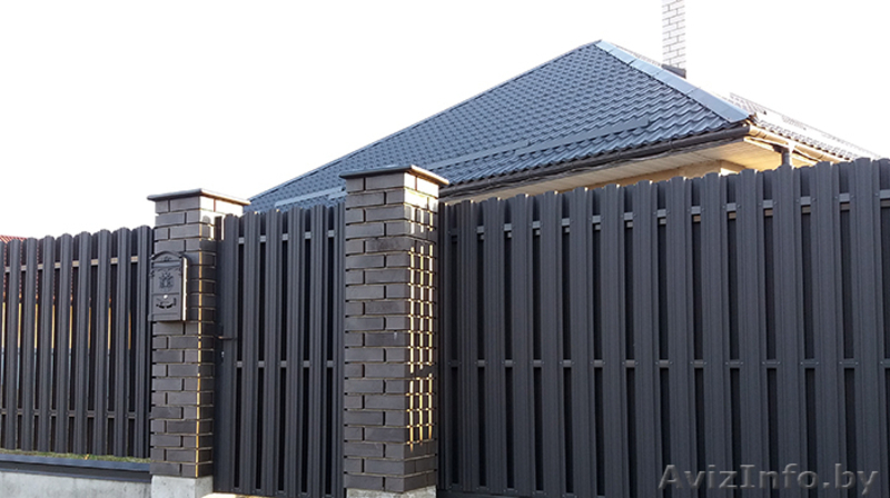 Штакетник металлический Трапеция - выбор года. - Изображение #1, Объявление #1620199