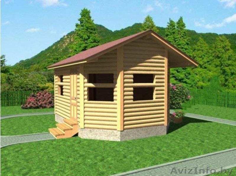 Сруб Бани из бруса Ника 4х5 доставка- установка - Изображение #5, Объявление #1620695