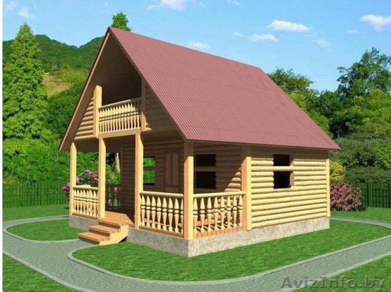 Сруб Дома из бруса Савелий 6х6 установка-доставка - Изображение #1, Объявление #1620724