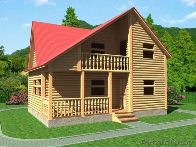 Дом из бруса Андрей 8х6 сруб доставка-установка - Изображение #2, Объявление #1620731