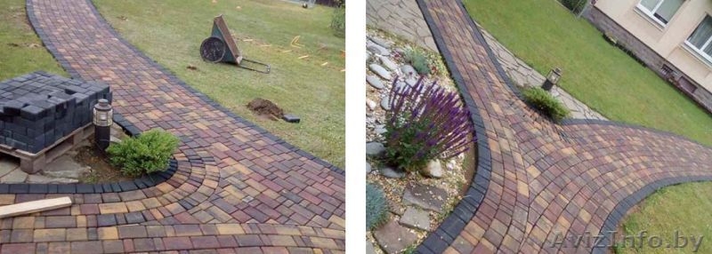 Укладка тротуарной плитки, брусчатки обьем от 50 м2 в Зеленом Боре - Изображение #5, Объявление #1620789