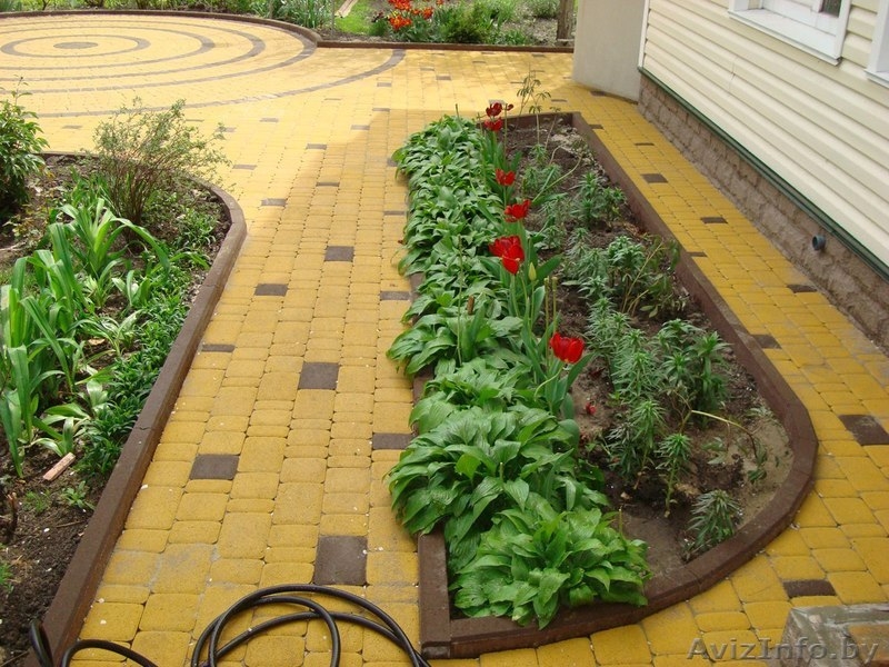 Укладка тротуарной плитки, брусчатки обьем от 50 м2 в Щомыслице - Изображение #1, Объявление #1620828