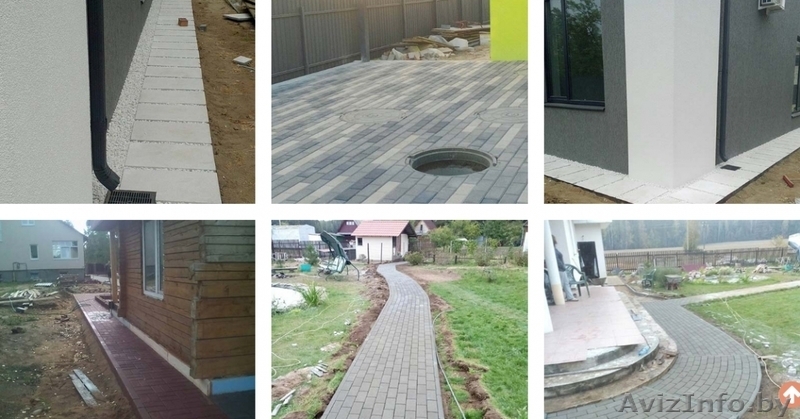 Укладка тротуарной плитки, брусчатки обьем от 50 м2 в Фаниполе - Изображение #3, Объявление #1620832