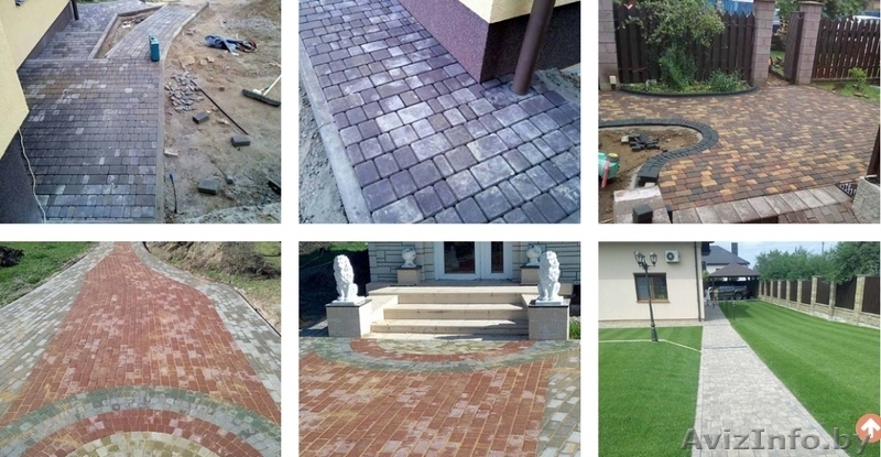 Укладка тротуарной плитки, брусчатки обьем от 50 м2 в Фаниполе - Изображение #4, Объявление #1620832