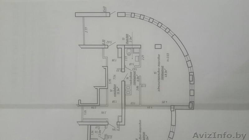 Торговое помещение в жилом доме в аренду, 1-ый этаж, отд. вход. - Изображение #6, Объявление #1572409