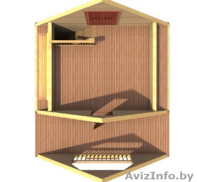 Дом-Баня сруб Заря из бруса 6х6 с установкой - Изображение #3, Объявление #1623412