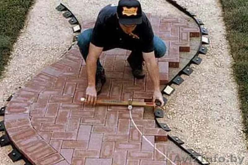 Лесной Укладка тротуарной плитки, брусчатки от 50м2 - Изображение #1, Объявление #1623450