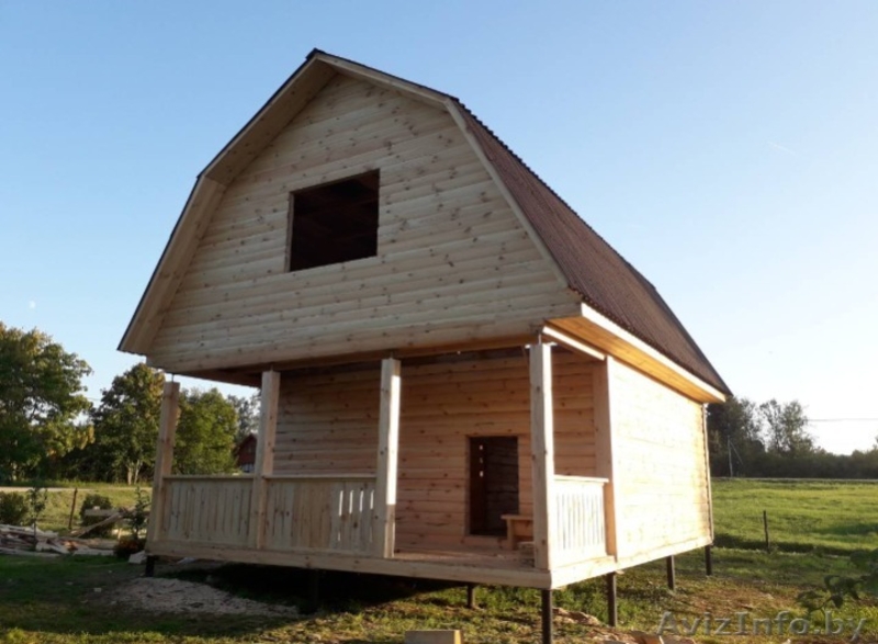 Боровляны. Дом/Баня из бруса 6х8 с установкой - Изображение #3, Объявление #1623866