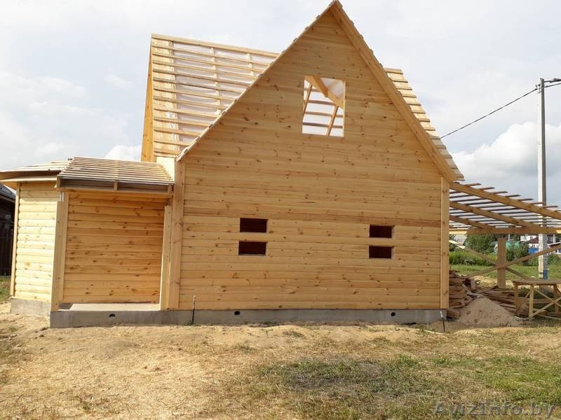Марьяливо . Дом/Баня из бруса 6 × 8 с установкой - Изображение #2, Объявление #1623916