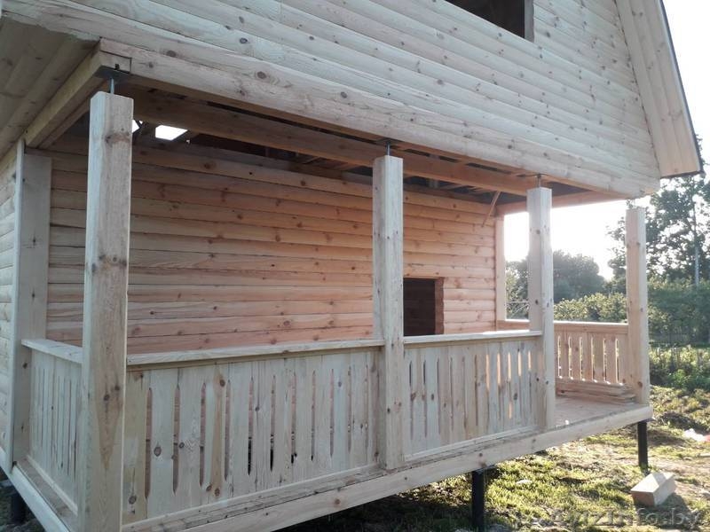 Новоселье .Дом/Баня из бруса 6 × 6 с террасой с установкой - Изображение #4, Объявление #1623930