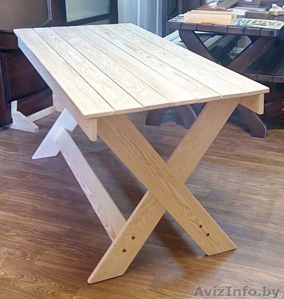 Скамейки садовые, столы, лавочки из массива сосны. - Изображение #9, Объявление #1624602