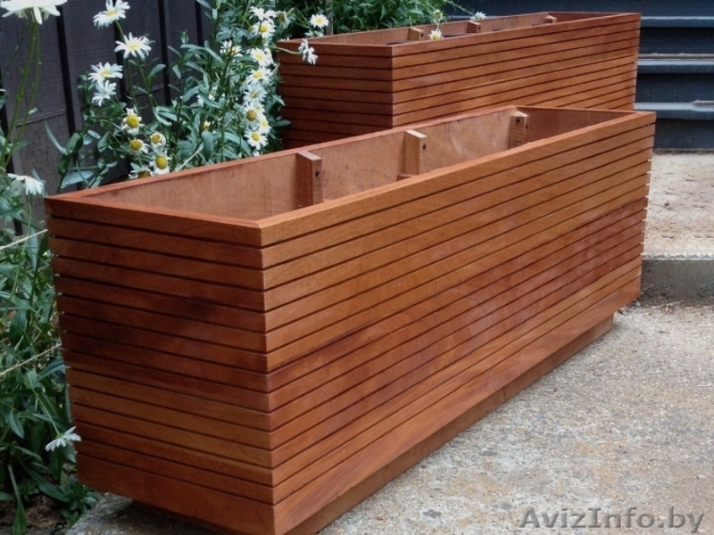 Деревянные кадки и кашпо для деревьев и растений уличные. - Изображение #8, Объявление #1623165