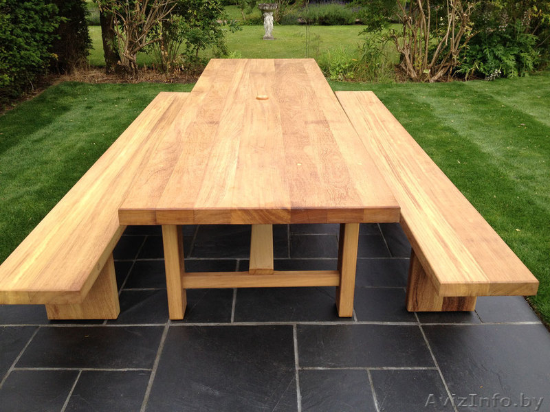 Скамейки садовые, столы, лавочки из массива сосны. - Изображение #8, Объявление #1624602