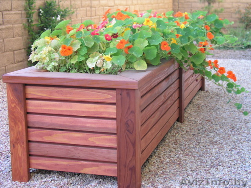 Деревянные кадки и кашпо для деревьев и растений уличные. - Изображение #4, Объявление #1623165