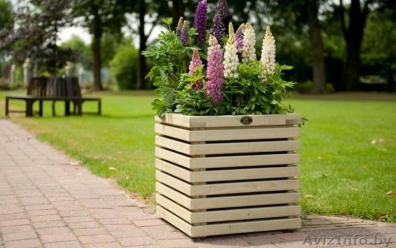 Деревянные кадки и кашпо для деревьев и растений уличные. - Изображение #7, Объявление #1623165