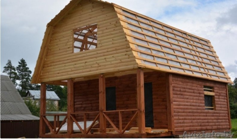 Дом из профилиров. бруса 6х7,5 Марсель установка за 10 дней - Изображение #4, Объявление #1625830