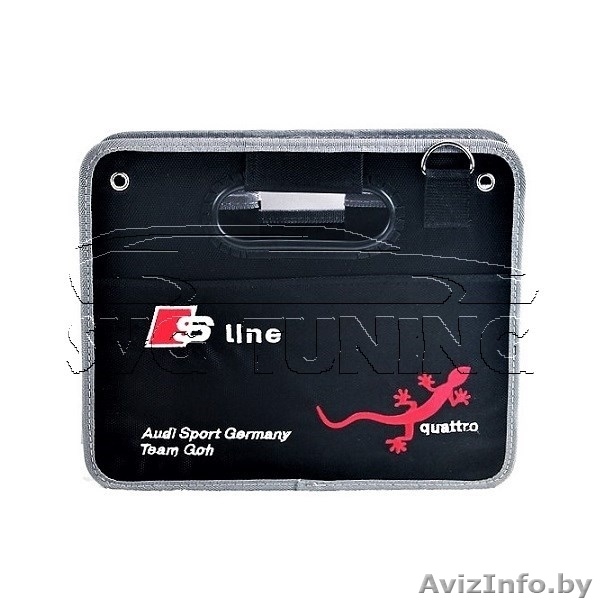 Сумка органайзер S-Line в багажник авто Audi - Изображение #3, Объявление #1626049