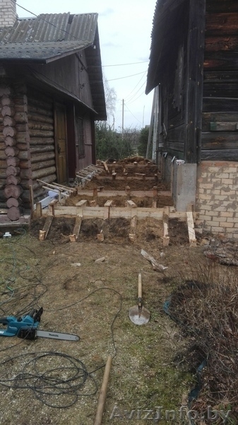 Pемонт гapaжа, фундаментные работы, фундаментные работы минск, ленточный фундамент, фундамент под дом, фундамент под ключ,фундамент заливка... - Изображение #4, Объявление #1628485