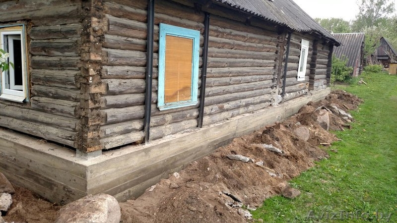 Поднять дом минск, подъем деревянного дома, фундамент под дом - Изображение #3, Объявление #1630708